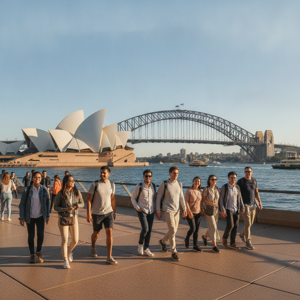 work in Australia